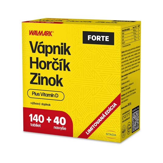 Vápnik Horčík Zinok FORTE limitovaná edícia