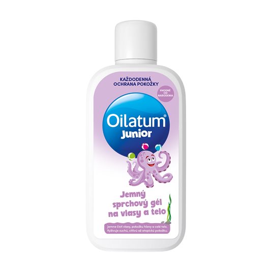 Oilatum Junior sprchový gél na vlasy a telo