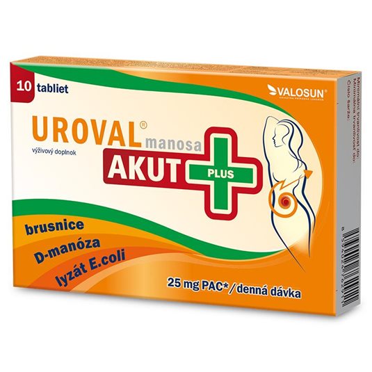 UROVAL manosa AKUT+