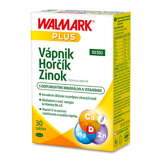 Vápník Hořčík Zinok OSTEO