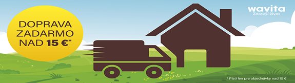 Doprava zadarmo už nad 15 €