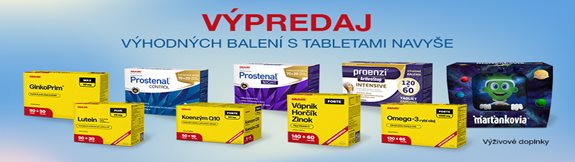 Výpredaj limitovaných balení - 20% zľava