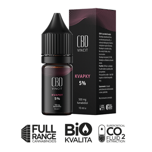 CBD VINCIT kvapky