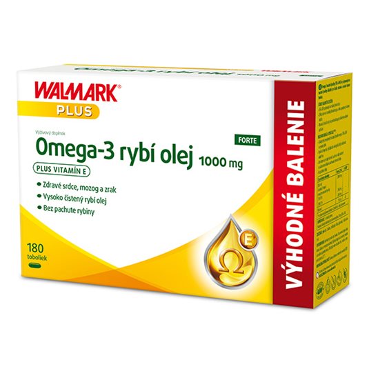 Omega-3 rybí olej FORTE 1000 mg